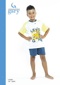 BOY'S PAJAMA M/M L25065 Tellini S.r.l. Wholesale Clothing